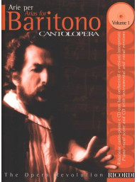 Cantolopera: Arie Per Baritono Vol. 1 (noty na klavír, zpěv)(+audio)