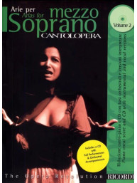 Cantolopera: Arie per Mezzosoprano Vol. 2 (noty na klavír, zpěv)(+audio)