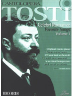 Francesco Paolo Tosti: Cantolopera - Celebri Romanze Vol. 1 (noty na klavír, zpěv)(+audio)