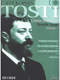 Francesco Paolo Tosti: Cantolopera - Celebri Romanze Vol. 1 (noty na klavír, zpěv)(+audio)