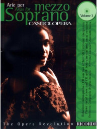 Cantolopera: Arie Per Mezzosoprano Vol. 3 (noty na klavír, zpěv)(+audio)