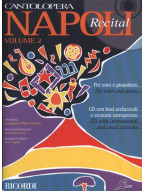 Cantolopera: Napoli Recital Vol. 2 (noty na klavír, zpěv)(+audio)