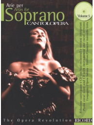 Cantolopera: Arie Per Soprano Vol. 5 (noty na klavír, zpěv)(+audio)