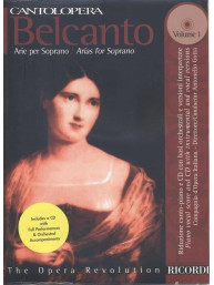 Cantolopera: Belcanto Arie Per Soprano 1 (noty na klavír, zpěv)(+audio)