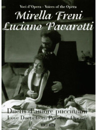 Mirella Freni & Luciano Pavarotti: Duetti d'amore pucciniani (noty na klavír, zpěv)