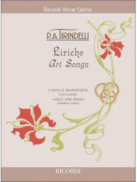 Adolfo Tirindelli: Liriche - Art Songs (noty na klavír, zpěv)