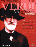 Giuseppe Verdi: Cantolopera - Verdi Arie Per Soprano 2 (noty na klavír, zpěv)(+audio)