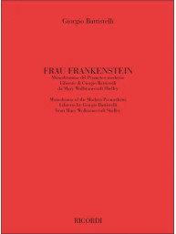 Giorgio Battistelli: Frau Frankenstein (noty, partitura)