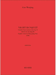 Guo Wenjing: Night Banquet (noty, partitura)
