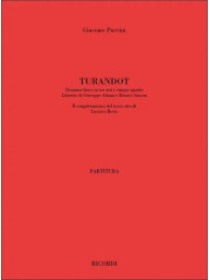 Giacomo Puccini: Turandot (noty, partitura)