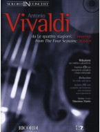 Antonio Vivaldi: Soloist In Concert - Winter (noty na housle, klavír)(+audio)