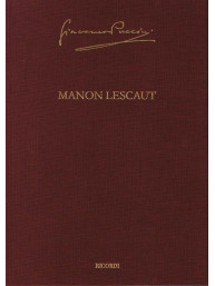 Giacomo Puccini: Manon Lescaut (noty, partitura)