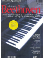 Beethoven: Soloist in Concert - Concerto N. 1 in C major Op. 15 (noty na čtyřruční klavír)(+audio)