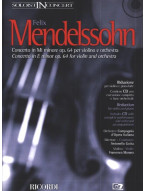 Felix Mendelssohn: Soloist In Concert - Concerto In E minor Op. 64 (noty na housle, klavír)(+audio)