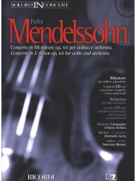 Felix Mendelssohn: Soloist In Concert - Concerto In E minor Op. 64 (noty na housle, klavír)(+audio)