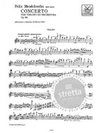 Felix Mendelssohn: Soloist In Concert - Concerto In E minor Op. 64 (noty na housle, klavír)(+audio)