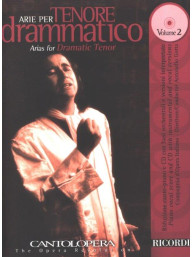 Cantolopera: Arie Per Tenore Drammatico Vol. 2 (noty na klavír, zpěv)(+audio)