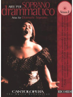 Cantolopera: Arie Per Soprano Drammatico Vol. 2 (noty na klavír, zpěv)(+audio)