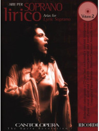 Cantolopera: Arie Per Soprano Lirico Vol. 2 (noty na klavír, zpěv)(+audio)