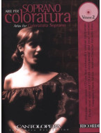 Cantolopera: Arie Per Soprano Coloratura Vol. 2 (noty na klavír, zpěv)(+audio)