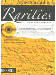 Cantolopera: Rarities - Arie Per Tenore (noty na klavír, zpěv)(+audio)