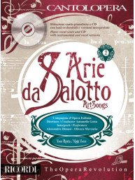 Cantolopera: Arie Da Salotto Vol. 2 - per Voce Acuta (noty na klavír, zpěv)(+audio)