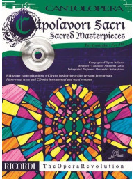 Cantolopera: Sacred Masterpieces For Alto (noty na klavír, zpěv)(+audio)