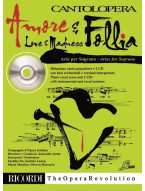 Cantolopera: Amore & Follia - Love & Madness (noty na klavír, zpěv)(+audio)