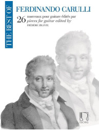 Best of Ferdinando Carulli (noty na kytaru)