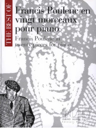 Best of Francis Poulenc (noty na klavír)