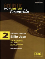 Michael Jackson: Billie Jean (noty pro kytarový soubor, party, partitura)