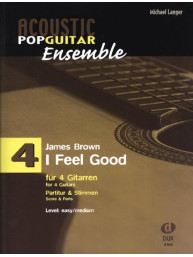 James Brown: I Feel Good (noty pro kytarový soubor, party, partitura)