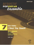 Bob Marley: I Shot The Sheriff (noty pro kytarový soubor, party, partitura)