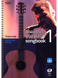 Acoustic Pop Guitar Songbook 1 (noty na klasickou kytaru)(+audio)