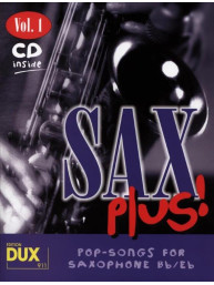 Sax Plus! Vol. 1 (noty na alt/tenorsaxofon)(+audio)