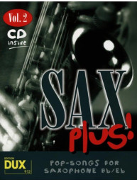 Sax Plus! Vol. 2 (noty na alt/tenorsaxofon)(+audio)