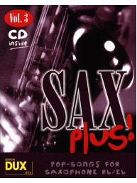 Sax Plus! Vol. 3 (noty na alt/tenorsaxofon)(+audio)