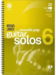 Acoustic Pop Guitar Solos 6 (noty na klasickou kytaru)(+audio)