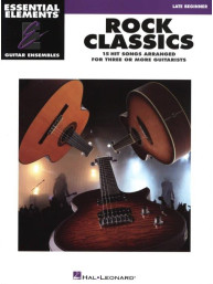 Essential Elements Guitar Ensemble: Rock Classics (noty pro kytarový soubor, partitury)