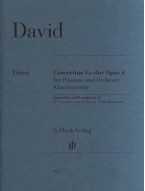Ferdinand David: Concertino E Flat Major Op. 4 (noty na pozoun)