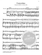 Carl Maria von Weber: Concertino Op. 45 (noty na lesní roh, klavír)