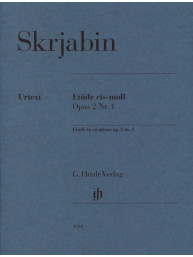 Alexandr Skrjabin: Etude in C minor op. 2/1 (noty na klavír)