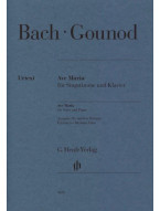 Charles Gounod /Johann Sebastian Bach: Ave Maria - Medium Voice (noty na klavír, zpěv)