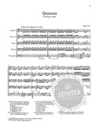 Johannes Brahms: String Quintet no. 2 G major op. 111 (noty pro smyčcový kvintet, partitura)
