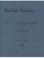 Camille Saint-Saëns: Le Carnaval des animaux (noty pro komorní soubor, party)
