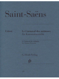 Camille Saint-Saëns: Le Carnaval des animaux (noty pro komorní soubor, party)