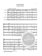 Franz Schubert: String Quintet C major op. post. 163 D 956 (noty pro smyčcový kvintet, partitura)
