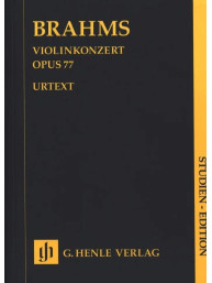 Johannes Brahms: Violin Concerto D major op. 77 (noty, partitura)