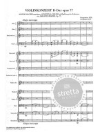 Johannes Brahms: Violin Concerto D major op. 77 (noty, partitura)