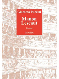 Giacomo Puccini: Manon Lescaut - Libretto (operní libreto)